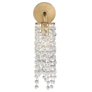 Gabrielle 1-Light Wall Mount in Antique Gold