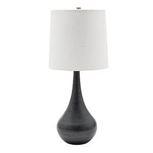 House of Troy Scatchard 23 Inch Table Lamp in Black Matte