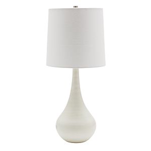 House of Troy Scatchard 23 Inch Table Lamp in White Matte