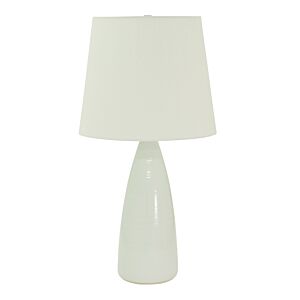 Scatchard 1-Light Table Lamp in White Gloss