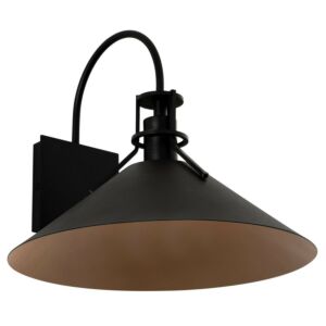 Gus LED Outdoor Wall Mount in Black