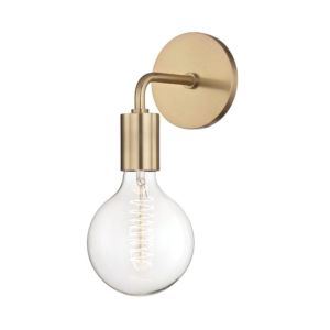 Mitzi Ava 12 Inch Wall Sconce in Aged Brass
