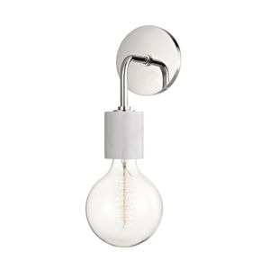 Mitzi Asime 15 Inch Wall Sconce in Polished Nickel