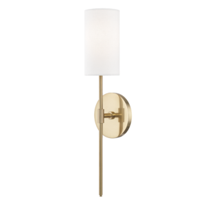Mitzi Olivia Wall Sconce in Aged Brass