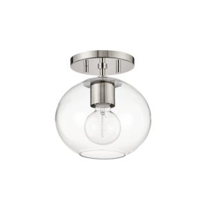 Margot Ceiling Light in Polished Nickel