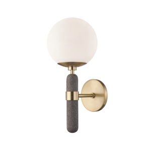 Mitzi Brielle Wall Sconce in Aged Brass