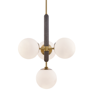 Brielle Pendant in Aged Brass