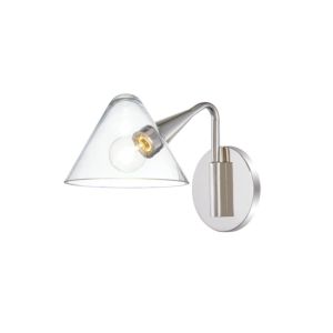 Mitzi Isabella 7 Inch Wall Sconce in Polished Nickel