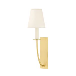 Iantha 1-Light Wall Sconce in Aged Brass