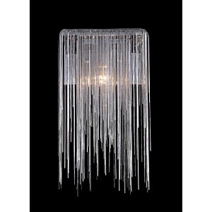 Fountain Ave 1-Light Wall Sconce in Chrome