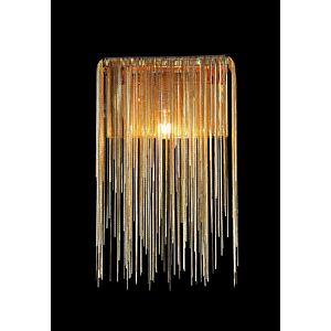 Fountain Ave 1-Light Wall Sconce in Gold