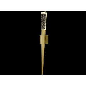 The Original Glacier Avenue 1-Light Wall Sconce in Brushed Brass