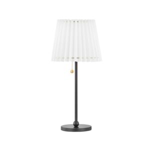 Demi 1-Light LED Table Lamp in Soft Black