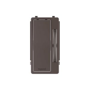 LeGrand Radiant Multi Location Remote Dimmer Interchangeable Face Plate in Brown