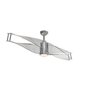 Craftmade 56 Inch Illusion Ceiling Fan in Polished Nickel