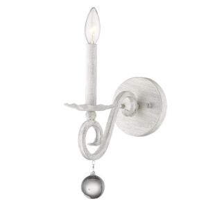 Callie 1-Light Country White Sconce