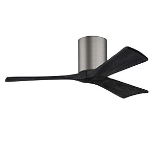 Irene 6-Speed DC 42" Ceiling Fan in Brushed Pewter with Matte Black blades