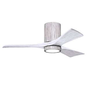 Irene 6-Speed DC 42" Ceiling Fan w/ Integrated Light Kit in Barn Wood Tone with Matte White blades