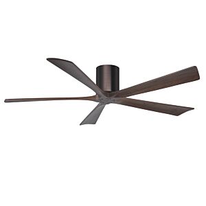 Irene 6-Speed DC 60" Ceiling Fan in Brushed Bronze with Walnut blades