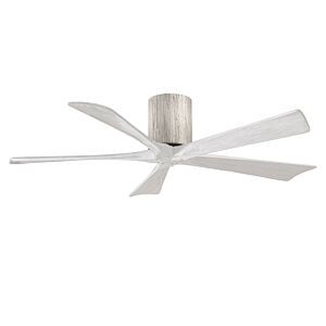 Irene 6-Speed DC 52" Ceiling Fan in Barnwood tone with Matte White blades