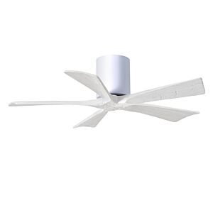 Irene 6-Speed DC 42" Ceiling Fan in White with Matte White blades