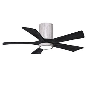 Irene 6-Speed DC 42" Ceiling Fan w/ Integrated Light Kit in Barnwood Tone with Matte Black blades