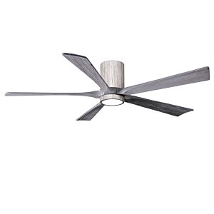 Irene 6-Speed DC 60" Ceiling Fan w/ Integrated Light Kit in Barnwood Tone with Barnwood Tone blades