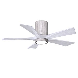 Irene 6-Speed DC 42" Ceiling Fan w/ Integrated Light Kit in Barnwood Tone with Matte White blades