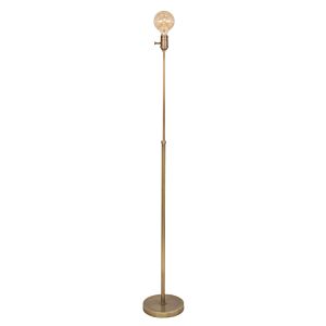 House of Troy Ira 66 Inch Floor Lamp in Antique Brass