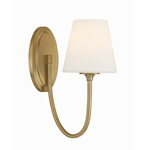 Juno 1-Light Wall Mount in Vibrant Gold