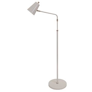 Kirby 1-Light LED Floor Lamp in Gray