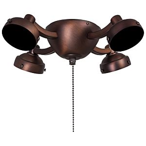 Minka Aire 4 Light Ceiling Fan Light Kit in Dark Brushed Bronze