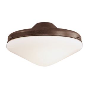 2-Light Ceiling Fan Light Kit in Oil Rubbed Bronze