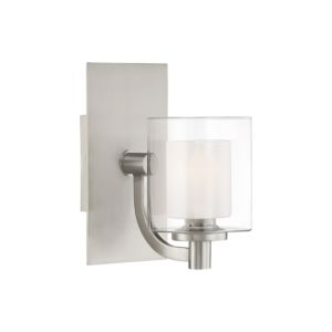 Kolt 1-Light Bathroom Vanity Light in Brushed Nickel