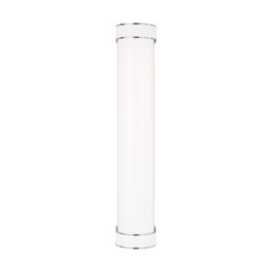 Monroe 1-Light LED Bathroom Vanity Light in Polished Nickel