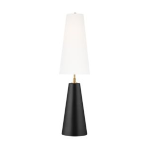 Visual Comfort Studio Lorne Table Lamp in Coal And Aged Iron by Kelly Wearstler