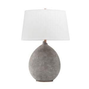 Denali 1-Light Table Lamp in Gray