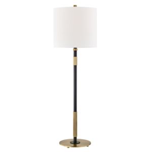 Hudson Valley Bowery Table Lamp in Aged Old Bronze