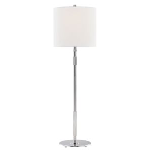  Bowery Table Lamp in Polished Nickel