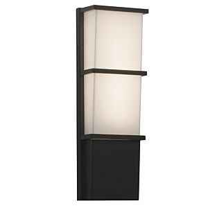 Lasalle LED Outdoor Wall Sconce in Textured Bronze