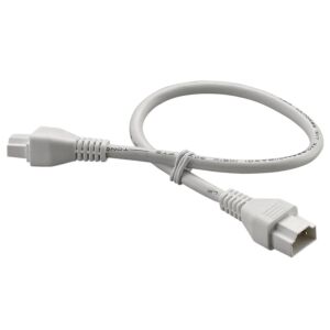 6 in. White Linking Cord