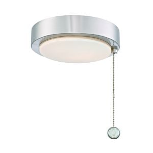  Fitters Ceiling Fan Light Kit in Brushed Nickel