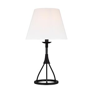 Sullivan 1-Light Table Lamp in Aged Iron