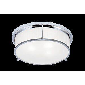 Matteo Caisse Claire 3-Light Ceiling Light In Chrome