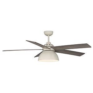 Meridian 52 Inch LED Ceiling Fan in Distressed White