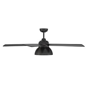 Meridian 52 Inch LED Ceiling Fan in Matte Black