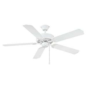 52" Outdoor Ceiling Fan in White