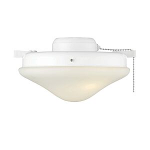 2-Light Fan Light Kit in White