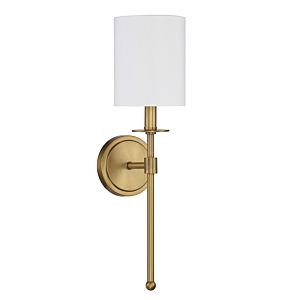 Trade Winds Lighting 1 Light Wall Sconce In Natural Brass