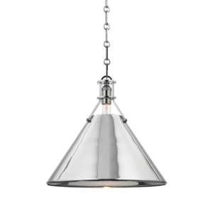  by Mark D. Sikes Metal No.2 Pendant in Polished Nickel